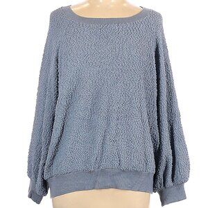 Rag Poets Size L Pullover sky blue sweater /sweatshirt comfy and fleece